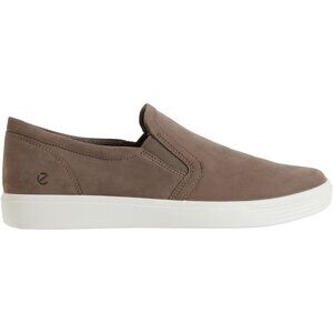 NEW ECCO Soft Classic Sneakers - Nubuck, Slip-Ons in Dark Clay For Women 725 5s3